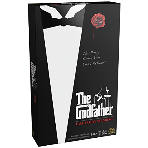 The Godfather, Last Family Stehendes Brettspiel, Italienischer Film, Spaß, Familienparty-Spiel, gruseliger Film, Multiplayer-Kartenspiel, für Erwachsene und Kinder ab 14 Jahren von Spin Master Games