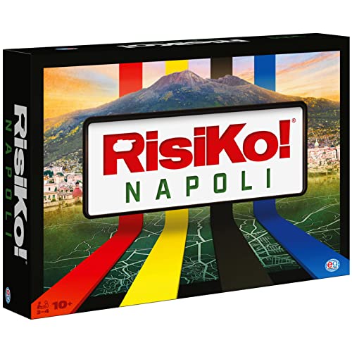 Spin Master Risiko! Napoli, klassisches strategisches Brettspiel, Risikospiel mit italienischen Motiven, Brettspiel für die ganze Familie, für Erwachsene und Kinder von Spin Master Games