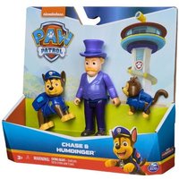 PAW Patrol Hero Pups – Actionfiguren-Set mit 1 Chase Hundefigur, 1 Chaos-Kätzchen Figur und 1 Bürgermeister Besserwisser Figur von Spin Master International B.V.