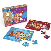 PAW Patrol Holzpuzzle-Sammlung, 3er Set mit stabiler Holzbox zur Aufbewahrung, 24-teilige Kinderpuzzles, Puzzle-Spaß für Vorschulkinder ab 3 Jahren PAW Patrol Holzpuzzle-Sammlung, 3er Set mit stabiler Holzbox zur Aufbewahrung, 24-teilige Kinderpuzzles, Puzzle-Spaß für Vorschulkinder ab 3 Jahren von Spin Master International B.V.