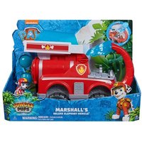 PAW Patrol Jungle Pups - Großes Elefanten-Fahrzeug mit Wasser-Abwurf (Deluxe Fahrzeug) und Marshall Hero Pups Figur von Spin Master International B.V.