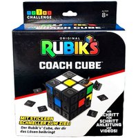 Rubik's Coach Cube, Lösen des 3x3 Zauberwürfels mit Aufklebern, Anleitung und Videos lernen Zappelspielzeug für Erwachsene ¦ für Kinder von Spin Master International B.V.