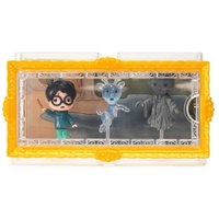 Wizarding World Harry Potter - Micro Magical Moments Sammelfiguren Multipack 'Patronus' mit Harry Potter, Hirsch-Patronus, Dementor und Setzkasten von Spin Master International B.V.