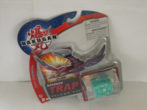 Bakugan B2 New Vestroia Trap Falcon Fly mit 1 Bakugan Trap, 1 Ability Karte und 1 Metal Gate Karte von Spin Master