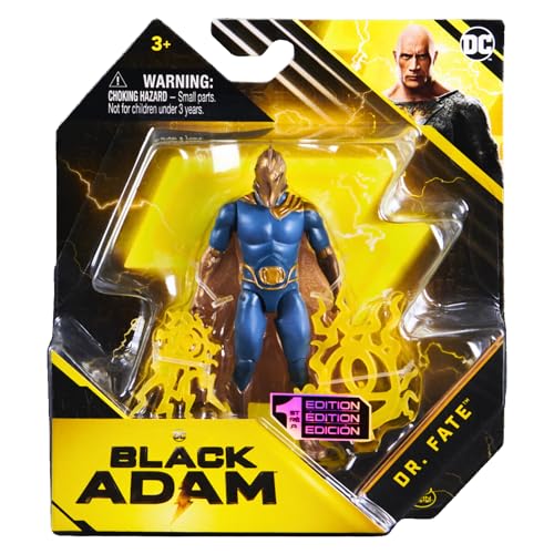 DC Comics Black Adam Movie Collectible 10cm Articulated Action Figure with Accessories - Dr. Fate von Spin Master