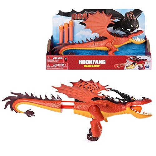 Dragons - Action Spiel Set - Dragon Blaster - Drachen Hakenzahn Hookfang von Spin Master