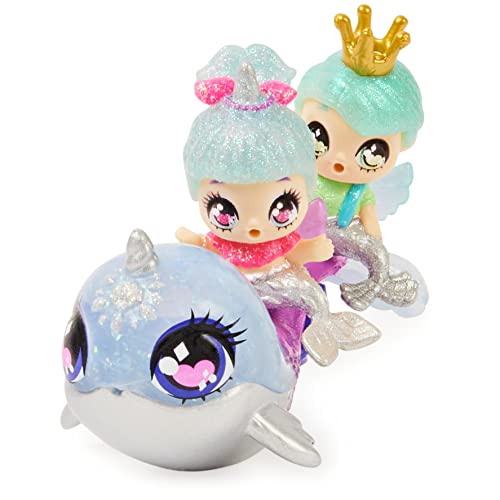 HATCHIMALS Pixies Riders, Shimmer Babies Baby-Zwillinge mit Segelflugzeug und 4 Zubehörteilen (Stile variieren) von Spin Master