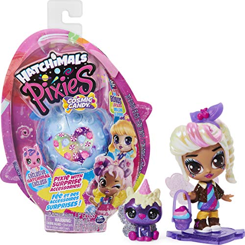 Hatchimals Cosmic Candy Pixies - Sammelfigur mit Zubehör und seltener CollEGGtibles Figur (Sortiert) von Spin Master