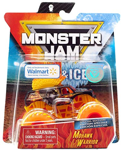 MJ 2019 Monster Jam Fire & Ice Mohawk Warrior Special Edition 1:64 von Spin Master