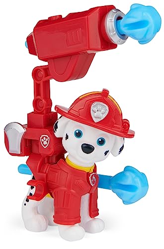 Paw Patrol, Movie Collectible Marshall Action Figure with Clip-on Backpack and 2 Projectiles, Kids' Toys for Ages 3 and up von PAW PATROL