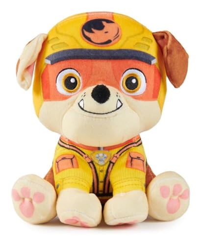 Paw Patrol - Jungle Basic Plush 20 cm - Rubble von Spin Master