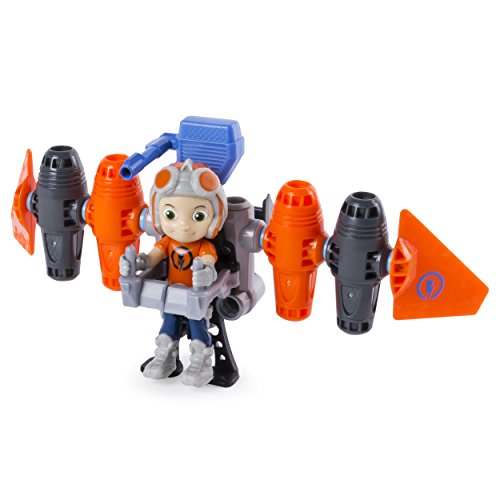 Rusty Rivets Nickelodeon Build me – Jet Pack – Fahrzeug zum zusammenbauen + 1 Spielfigur von RUSTY RIVETS