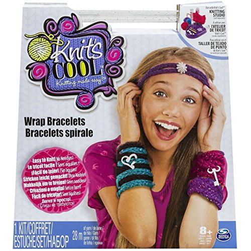 SPINMASTER Knits Cool Wickelarmband Kit für Stricken Studio von Spin Master