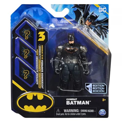 Spin Master Batman Combat Actionfigur 10 cm + 3 Überraschungen von Spin Master