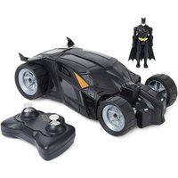 DC Comics - Batman Batmobile mit Fernsteuerung und Batman Figur (10cm) DC Comics - Batman Batmobile mit Fernsteuerung und Batman Figur (10cm) von Spin Master