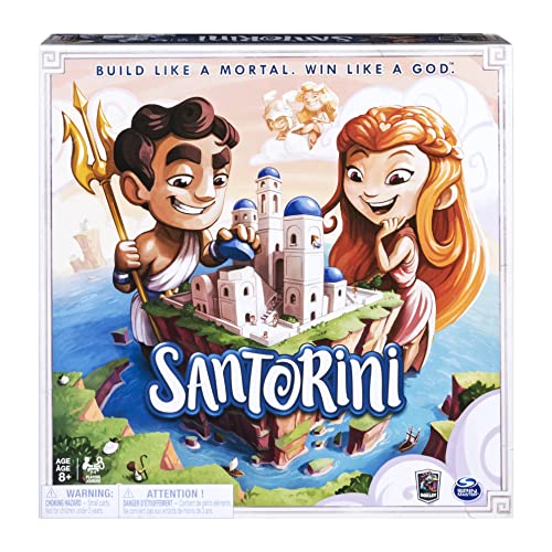 Spin Master Games 6040699 Santorini - taktisches 3D-Brettspiel von Spin Master