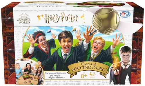 Harry Potter – Fang den Goldenen Schnatz, EIN Quidditch-Brettspiel für Hexen, Zauberer und Muggel, Spiel für die ganze Familie von Spin Master Games