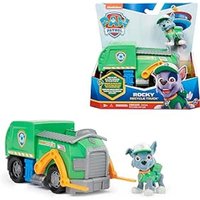 Paw Patrol, Recycling-Truck mit Rocky-Figur (Sustainable Basic Vehicle/Basis Fahrzeug) von Spin Master International B.V.