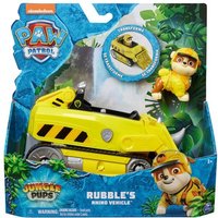 PAW Patrol Jungle Pups – Nashorn-Fahrzeug mit Rubble-Figur (Basis Fahrzeug) von Spin Master International B.V.