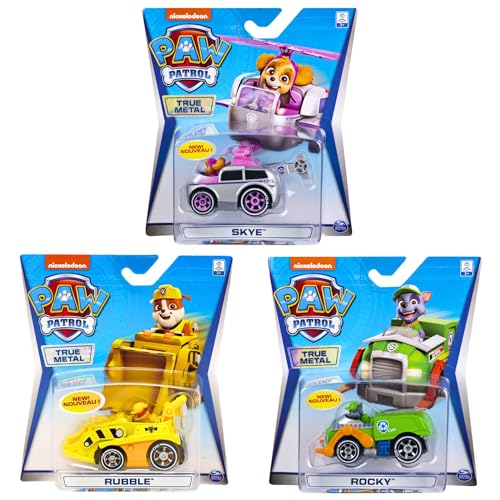 Spin Master Paw Patrol – True Metal Sammlerstück, Druckguss-Big Truck Pups – Chase von Spin Master