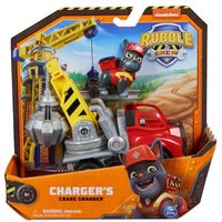 Rubble & Crew - Kran-Baufahrzeug mit Charger-Figur (Basis Fahrzeug) von Spin Master International B.V.