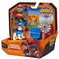 Rubble & Crew – Actionfiguren-Set mit Charger & Wheeler Hundefiguren, 2 Bauspielzeugen und 85g Kinetic Sand Build-it-Sand Rubble & Crew – Actionfiguren-Set mit Charger & Wheeler Hundefiguren, 2 Bauspielzeugen und 85g Kinetic Sand Build-it-Sand von Spin Master