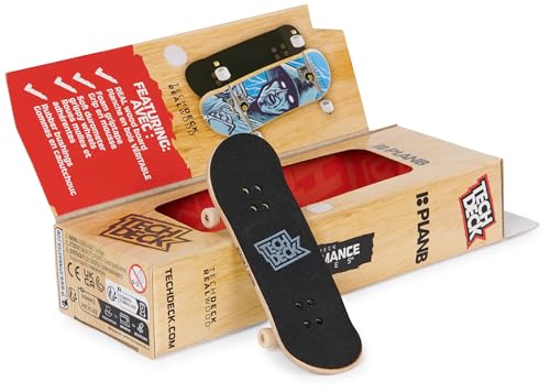 Tech Deck, Performance Series - hochwertige Fingerboards aus Echtholz, mit rutschfestem Schaumstoff-Griptape, weicher Performance durch leichtgängige Rollen, ab 6 Jahren von Spin Master