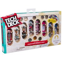 Tech Deck Competition Legends 8-Pack, Set mit 8 authentischen Fingerboards der olympischen Skate-Athleten in Paris 2024, 8 individuelle Board-Halter, 8 Athleten-Karten, ab 6 Jahren Tech Deck Competition Legends 8-Pack, Set mit 8 authentischen Fingerboards der olympischen Skate-Athleten in Paris 2024, 8 individuelle Board-Halter, 8 Athleten-Karten, ab 6 Jahren von Spin Master