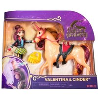 Unicorn Academy Valentina und Einhorn Cinder Set - ca. 12 cm von Spin Master International B.V.