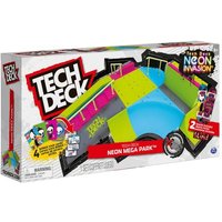 Tech Deck, Neon Mega Park X-Connect Creator, anpassbares Rampenset mit zwei Fingerboards, leuchtet im Dunkeln, Kinderspielzeug für Jungen und Mädchen Tech Deck, Neon Mega Park X-Connect Creator, anpassbares Rampenset mit zwei Fingerboards, leuchtet im Dunkeln, Kinderspielzeug für Jungen und Mädchen von Spin Master
