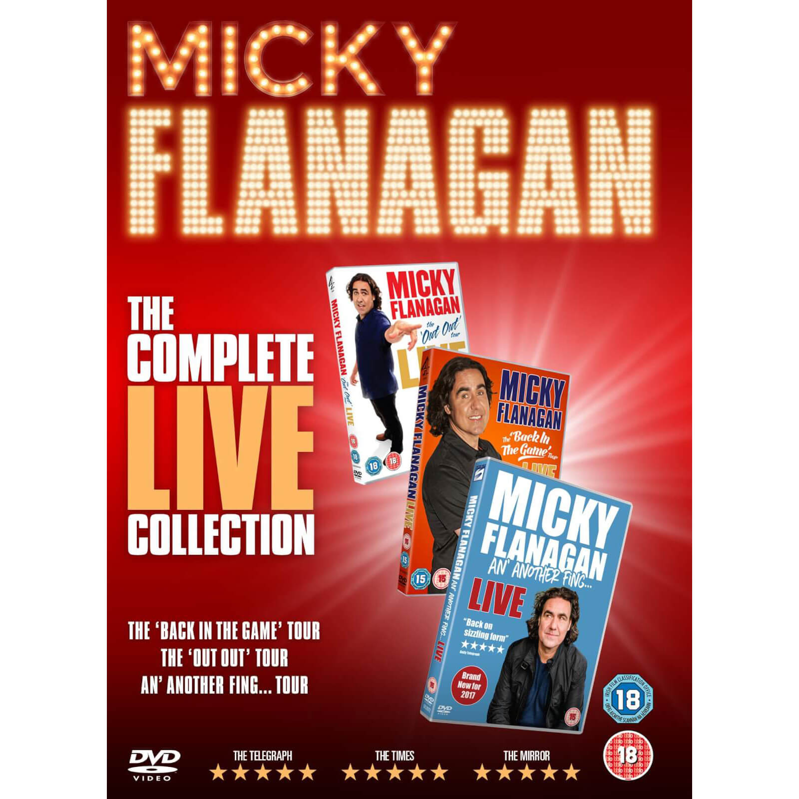 Micky Flanagan The Complete Live Collection (2017) von Spirit Entertainment