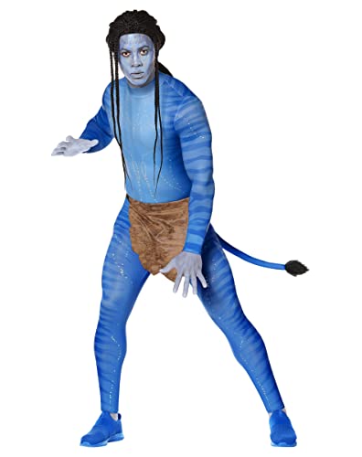 Spirit Halloween Avatar: Der Weg des Wassers Na'vi-Kostüm für Erwachsene – S | Offizielles Lizenzprodukt | Avatar 2-Kostüm von Spirit Halloween