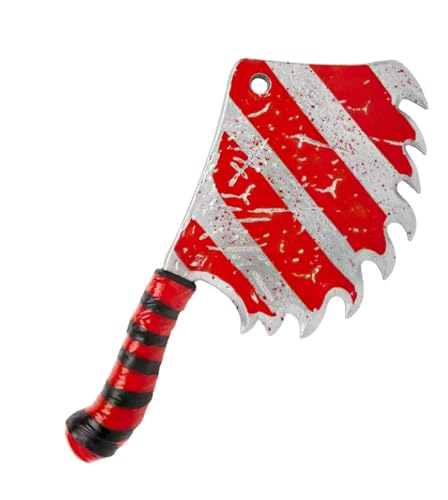 Spirit Halloween Karneval Clown Messer Machete Hackmesser Requisiten Zubehör Gruseliges Verkleiden Cosplay Kostüm (Clown Hackbeil ) von Spirit Halloween