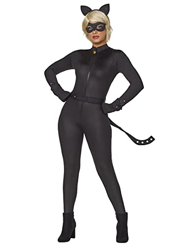 Spirit Halloween Miraculous Ladybug Cat Noir Kostüm für Erwachsene, Größe M von Spirit Halloween