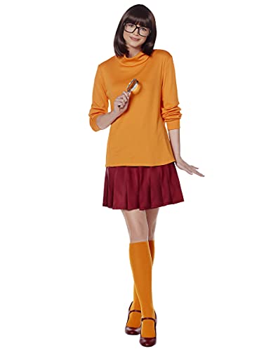 Spirit Halloween Scooby-Doo Velma Kostüm für Erwachsene, Größe S von Spirit Halloween