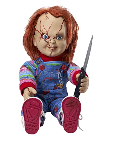 Spirit Halloween Sprechende Chucky-Puppe, 60 cm, offizielles Lizenzprodukt von Spirit Halloween