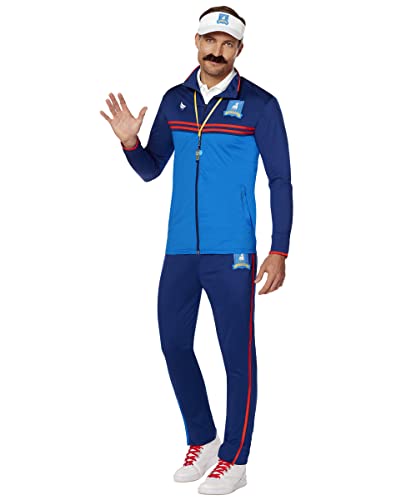 Spirit Halloween Ted Lasso Trainingsanzug für Erwachsene, Größe XL von Spirit Halloween