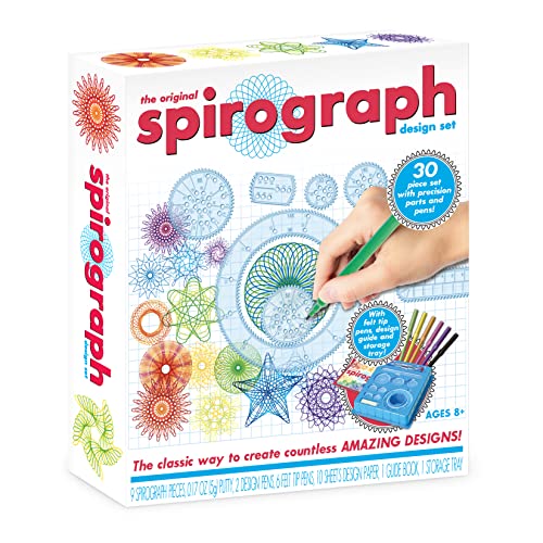 Spirograph Design-Set, kreative Zeichnungen, Weihnachtsgeschenke, ab 8 Jahren von Spirograph