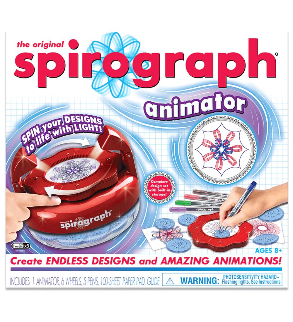 Spirograph Malset - Animator - Spirograph - One Size - Kreatives Spielset Spirograph Malset - Animator - Spirograph - One Size - Kreatives Spielset von Spirograph