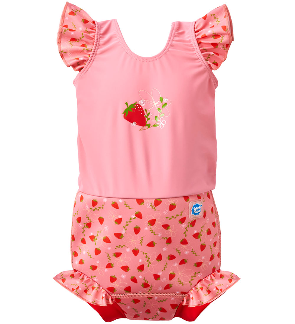 Splash About Windel-Badeanzug - Happy Nappy Kostüm - Strawberry - Splash About - 12-24 mt - Schwimmwindel Splash About Windel-Badeanzug - Happy Nappy Kostüm - Strawberry - Splash About - 12-24 mt - Schwimmwindel von Splash About