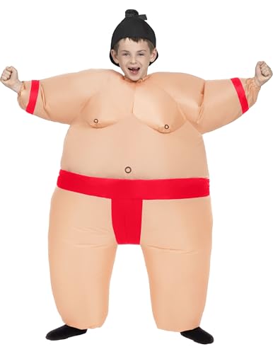 Spooktacular Creations Aufblasbares Kinderkostüm, Ganzkörper-Sumo-Wrestler-Kostüm, Sumo-Wrestling-Blow-Up-Kostüm für Kinder, Sumo-Halloween-Kostüm mit Hut für Halloween-Kostümpartys, Rot Spooktacular Creations Aufblasbares Kinderkostüm, Ganzkörper-Sumo-Wrestler-Kostüm, Sumo-Wrestling-Blow-Up-Kostüm für Kinder, Sumo-Halloween-Kostüm mit Hut für Halloween-Kostümpartys, Rot von Spooktacular Creations