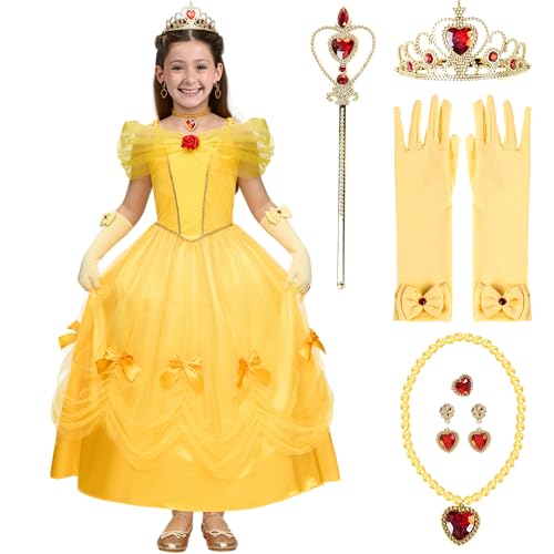 Spooktacular Creations Child Girl Yellow Princess Costume von Spooktacular Creations