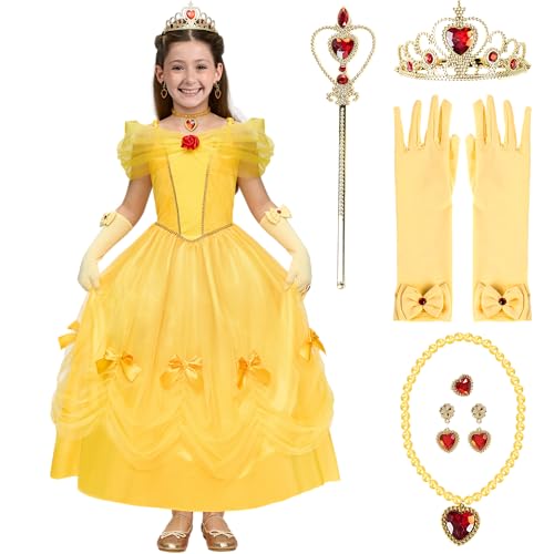 Spooktacular Creations Child Girl Yellow Princess Costume von Spooktacular Creations