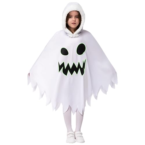 Spooktacular Creations Halloween Ghost Scary Dress für Mädchen Cosplay (3T (3-4 yr)) von Spooktacular Creations