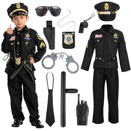 Spooktacular Creations Police Costume for Kids Halloween Cosplay (Small (5 – 7 yrs)) von Spooktacular Creations