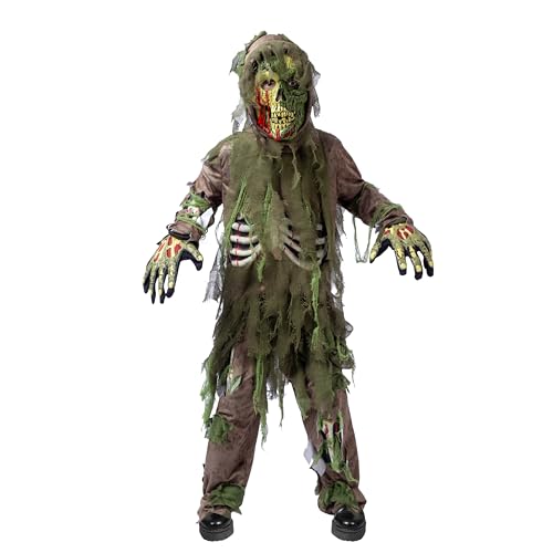 Spooktacular Creations Sumpf Deluxe Skelett lebenden Toten Zombie Kostüm für Kinder Halloween Monster Rollenspiel Spooktacular Creations Sumpf Deluxe Skelett lebenden Toten Zombie Kostüm für Kinder Halloween Monster Rollenspiel von Spooktacular Creations
