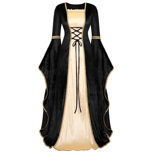 Spooktacular Creations Women Black Renaissance Dress Costume von Spooktacular Creations