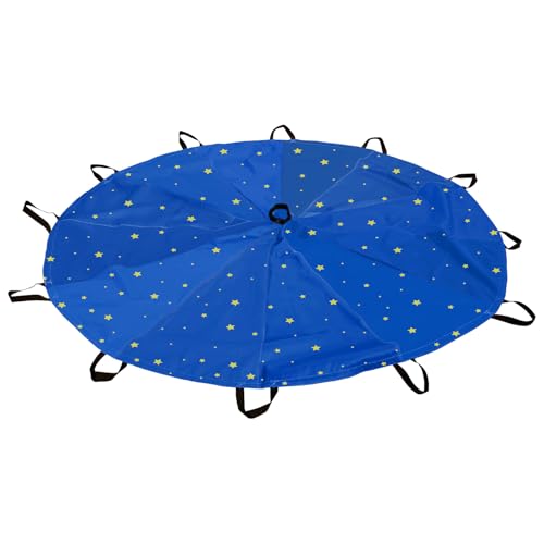 Sport-Thieme Schwungtuch Sternenhimmel | Mit aufgedruckten Sternen | Ausschnitt in der Mitte | Ohne Schlaufen | Inkl. Packsack mit Spielanleitungen | 200 cm Durchmesser | Blau Sport-Thieme Schwungtuch Sternenhimmel | Mit aufgedruckten Sternen | Ausschnitt in der Mitte | Ohne Schlaufen | Inkl. Packsack mit Spielanleitungen | 200 cm Durchmesser | Blau von Sport-Thieme