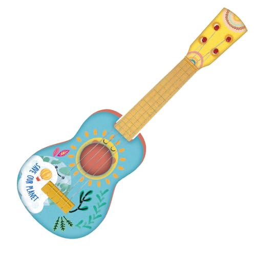 Sport1 Biokunststoff Ukulele Kinder Spaß und sicher Kinder Musikinstrumente und Spiele Kinder 1 Jahr aus der Bio-Linie Ecomusic Musikspiele und Geschenkidee Musikspielzeug von Sport1 One The Sport Maker