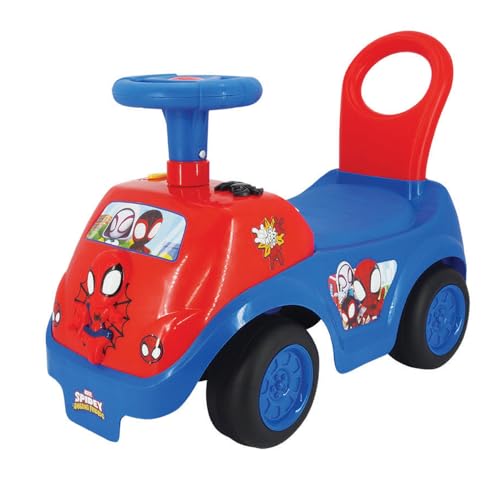 Sport1 Spidey Truck Spielzeugauto Spidey für Kinder 1 Jahr-3 Jahre Erste Schritte mit Lenkrad für Kinder Anti-Kipp erstes Auto von Sport1 One The Sport Maker